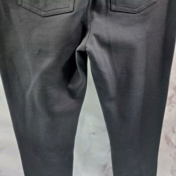 Spanx Leggings Womens Medium Gray Ponte Ankle Pants Crop High Rise Perfect - Picture 7 of 14